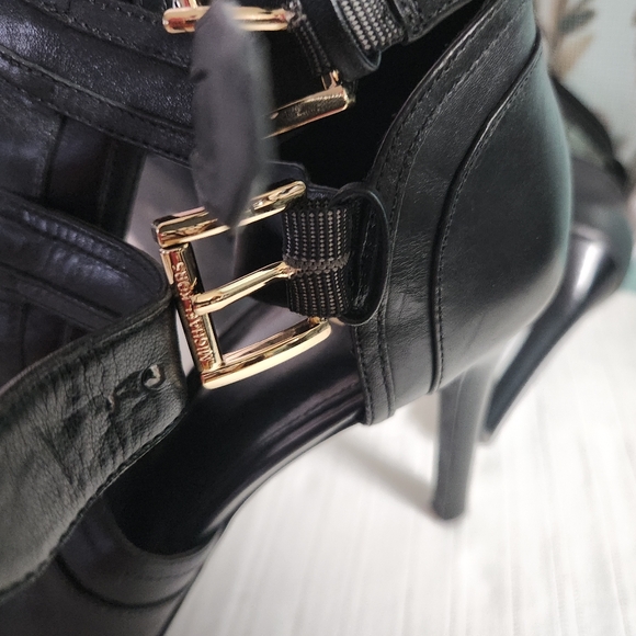 Michael Kors Blaze Open-Toe Ankle Bootie sz10 - Picture 6 of 15